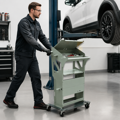 Chariot à outils pour diagnostic automobile sur roues AH-009