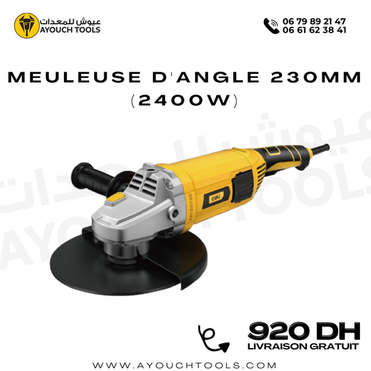 Meuleuse d'angle 230mm (2400W)