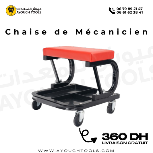 chaise de Mécanicien Velar avec Rangement Pratique