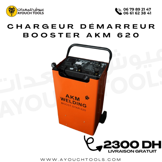 Chargeur Démarreur Booster AKM 620