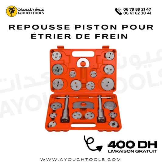 Repousse Piston pour étrier de Frein 22 Pièces
