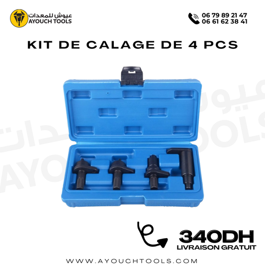 KIT DE CALAGE DE 4 PCS