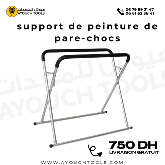 support de peinture de pare-chocs