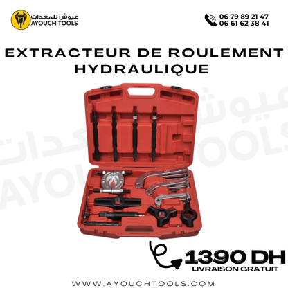 Extracteur de Roulement Hydraulique 25PCS