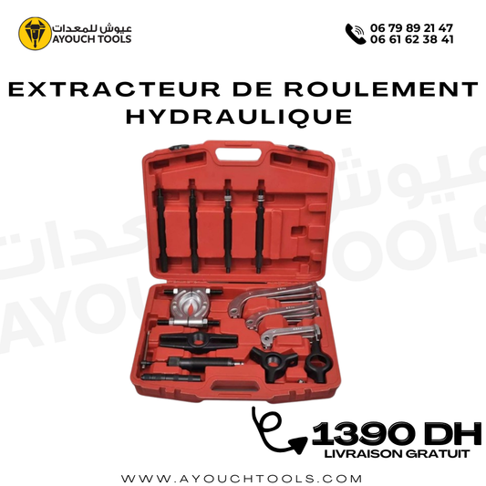 Extracteur de Roulement Hydraulique 25PCS