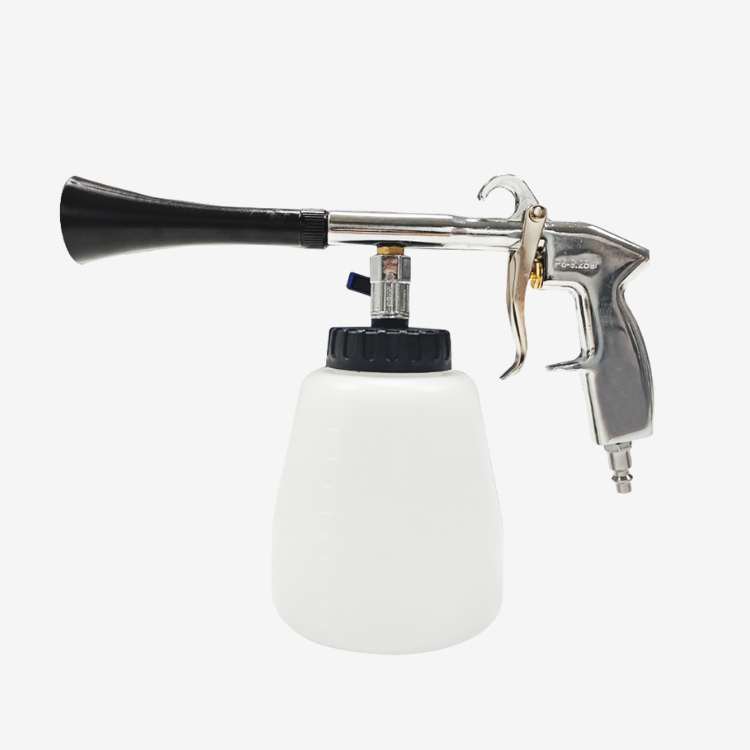 Pistolet de Nettoyage Pneumatique Blanc Haute Pression – Intérieur Voiture YB-023