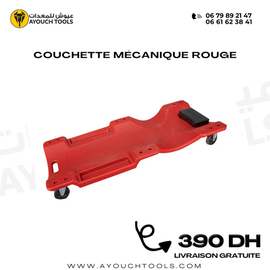 Couchette Mécanique Rouge