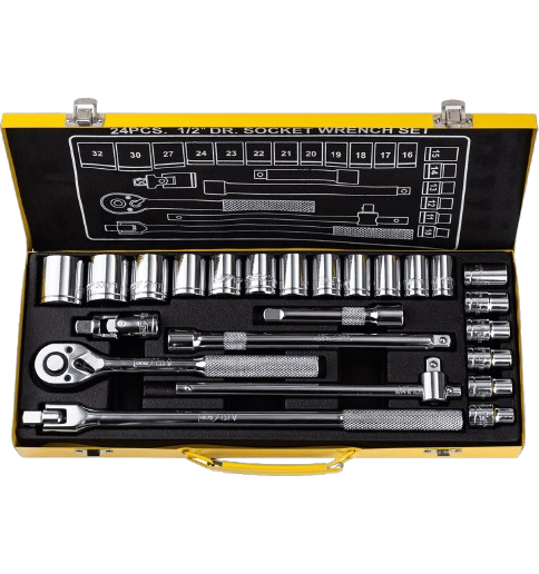 Coffret de clés à douille  24PCS