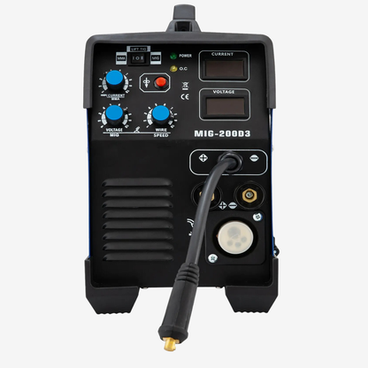 Poste à souder inverter 5 en 1 – MIG / MAG / TIG / FLUX / MMA – 200 A