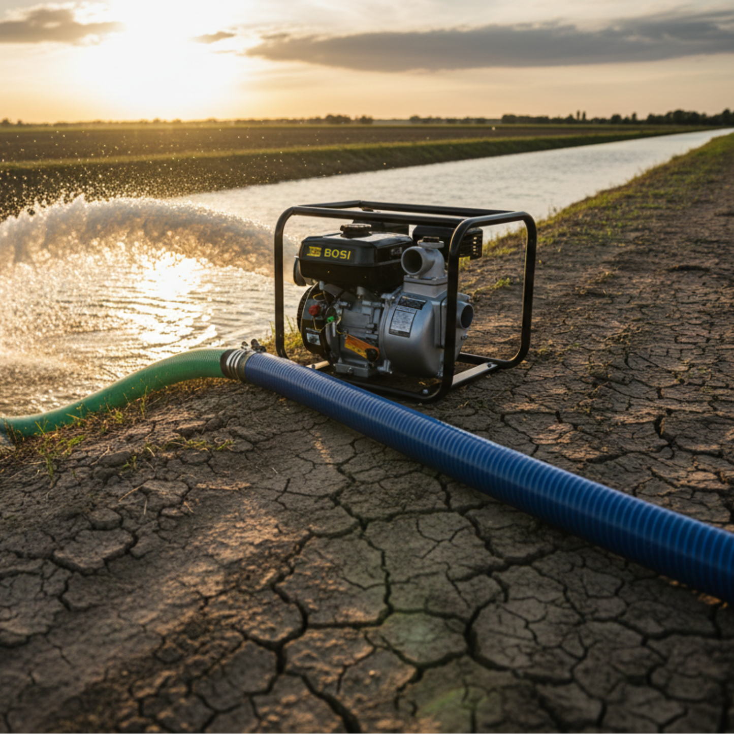 MOTOPOMPE À ESSENCE POUR EAUX 3 pouce