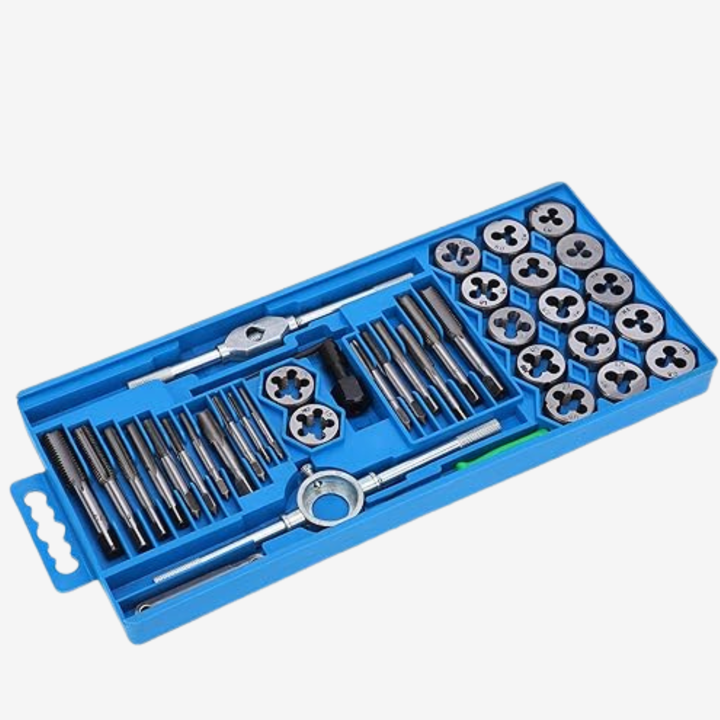 KIT TARAUDS ET FILIÈRES 40 PIÈCES