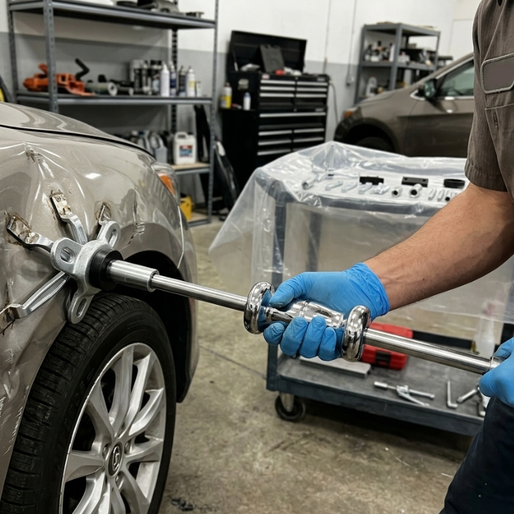 YZ-6035  KIT MARTEAU A INERTIE POUR CARROSSERIE ET MECANIQUE