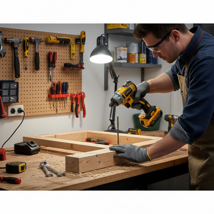 Clé à choc 450Nm jaune