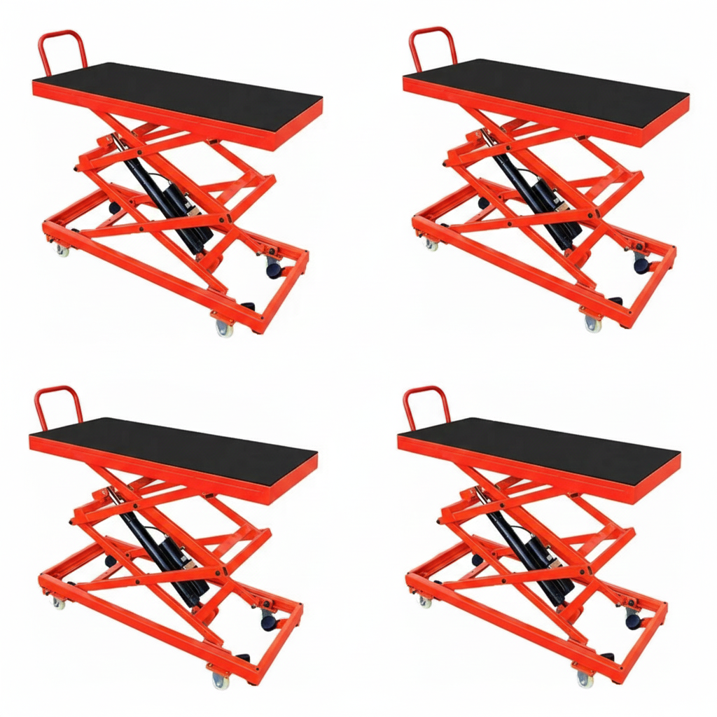 Tabouret élévateur hydraulique électrique – Type à ciseaux – Plateforme mobile et pliable
