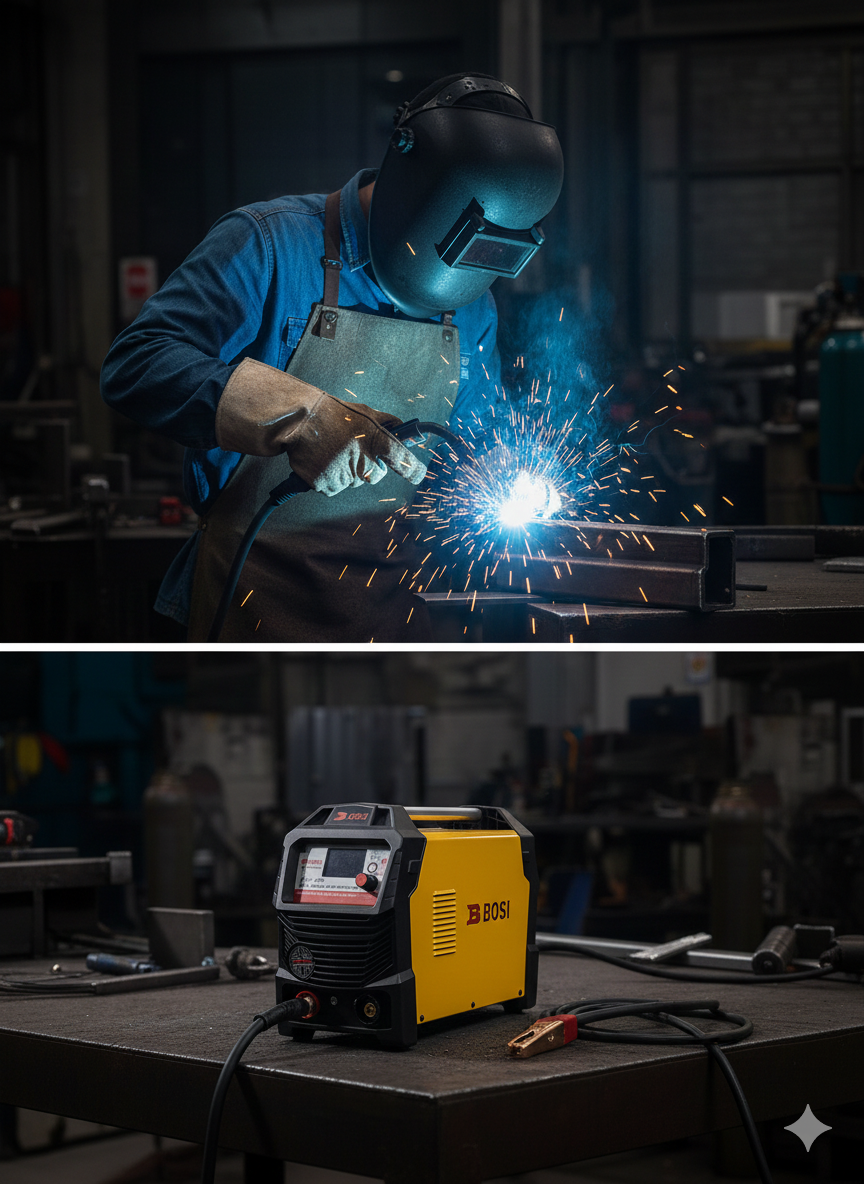 POSTE A SOUDE MMA 400 220V 380V BOSI