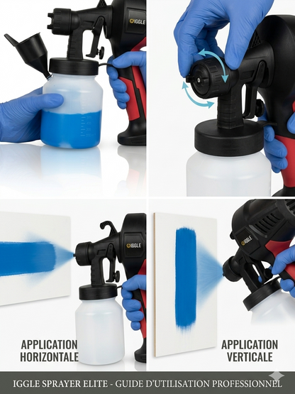 KSL-34-77 PISTOLET DE PEINTURE PROFESSIONNEL