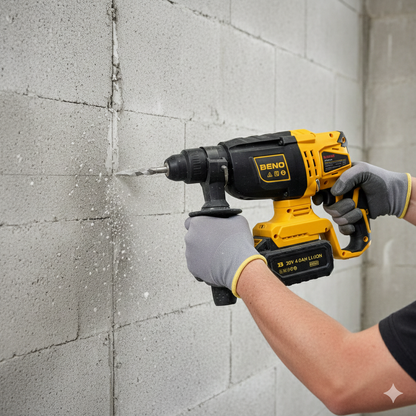 GENERIC PERCEUSE À PERCUSSION ÉLECTRIQUE AVEC  2 BATTERIES