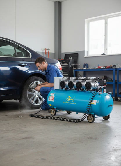 compresseur 200L silencieux 220V