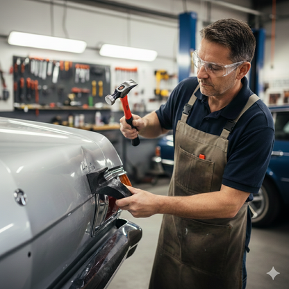 Outil de reparation de carosserie