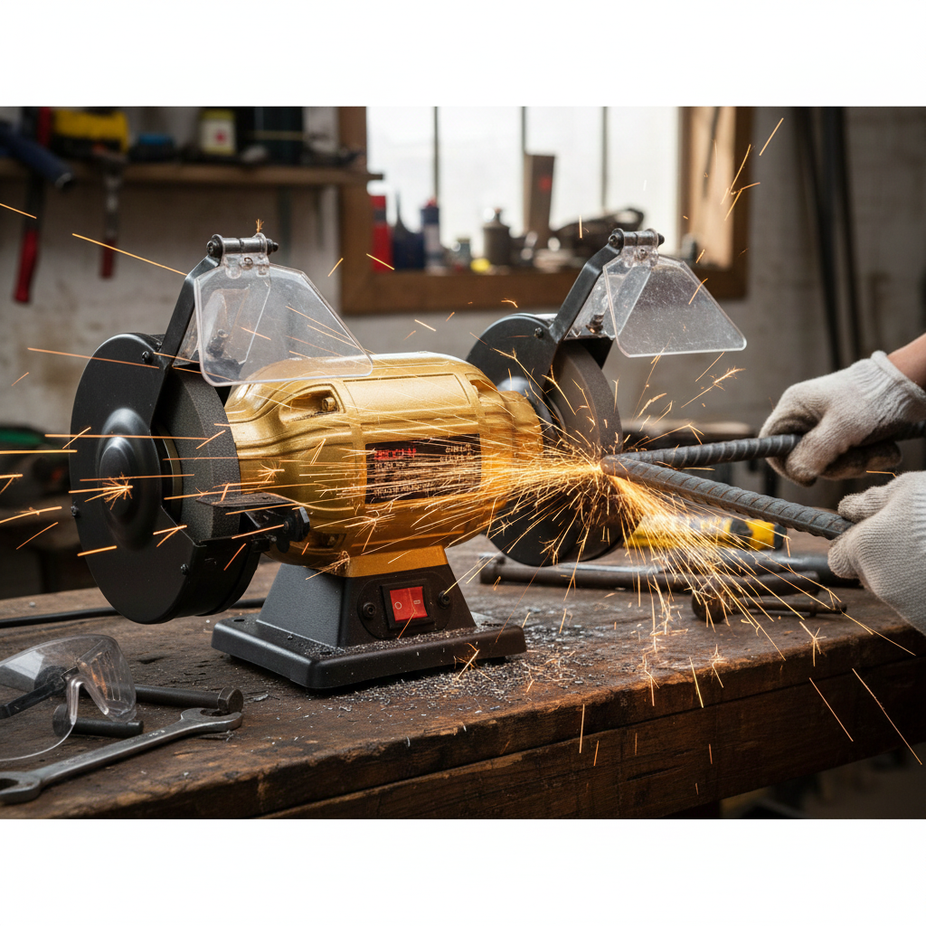 Meuleuse d’établi a piere