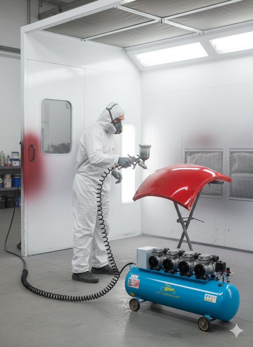 compresseur 200L silencieux 220V