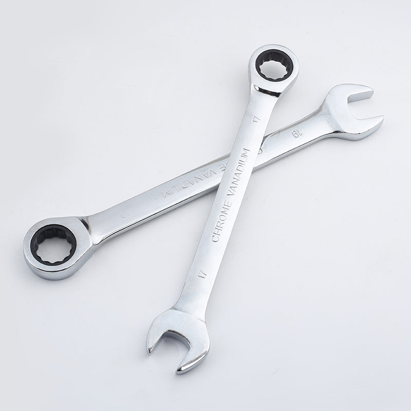 Jeu de Clés à Cliquet Universelles 7 Pièces – Clés à Fourche Ouverte pour Raccords et Tubes