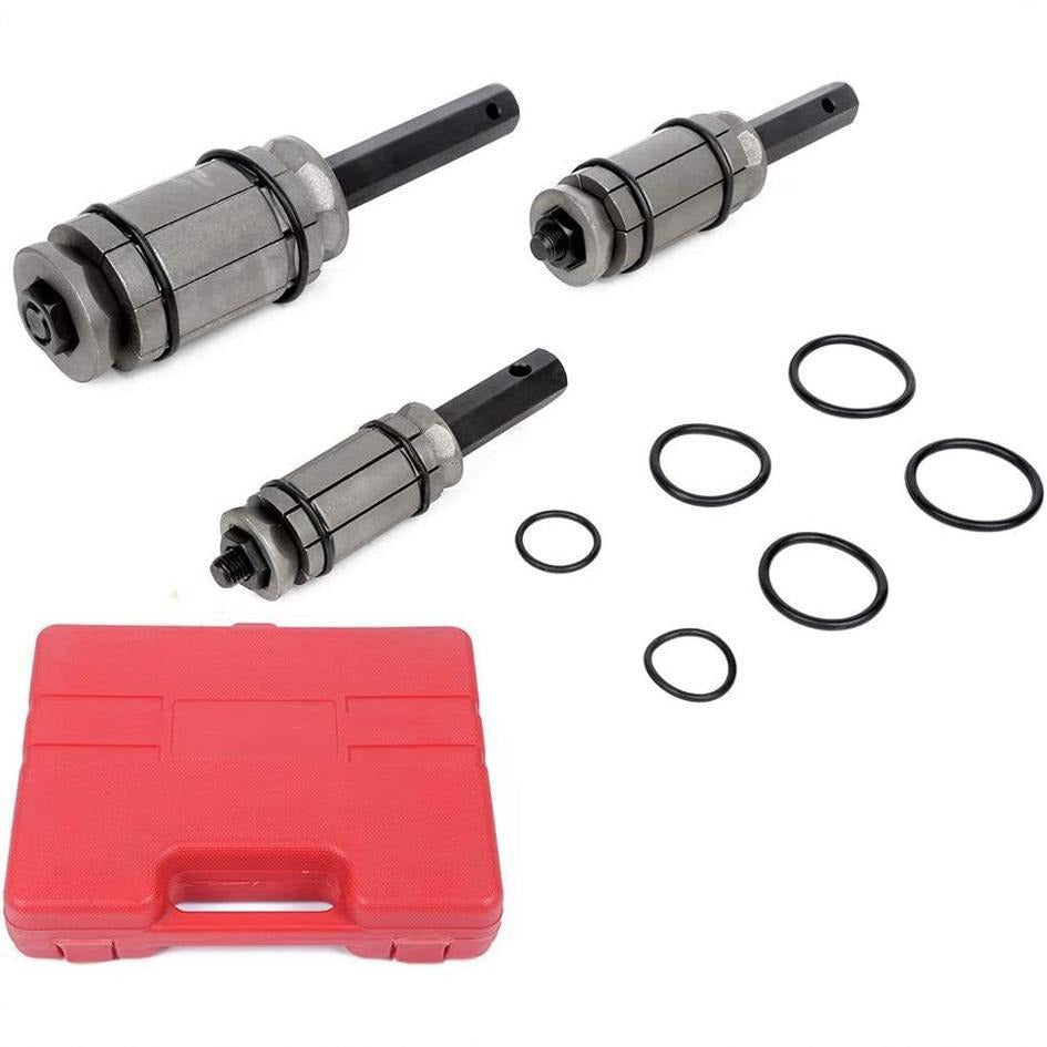 Kit d’extension de tuyau d’échappement 3 pièces – Outil d’expansion pour tubes de 1-1/8" à 3-1/2"