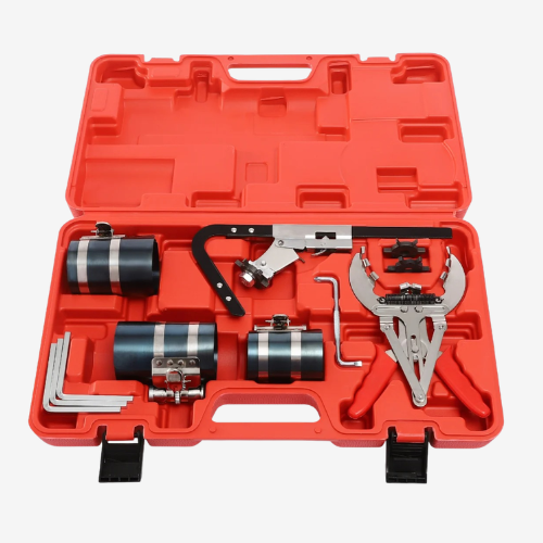 Kit Outils Segments de Piston 50–100 mm – Compresseur, Pince & Nettoyeur de Gorges