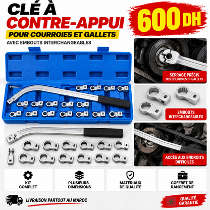 YZ-9127 KIT DE CLÉS À DOUILLES 8PCS – 12 PANS