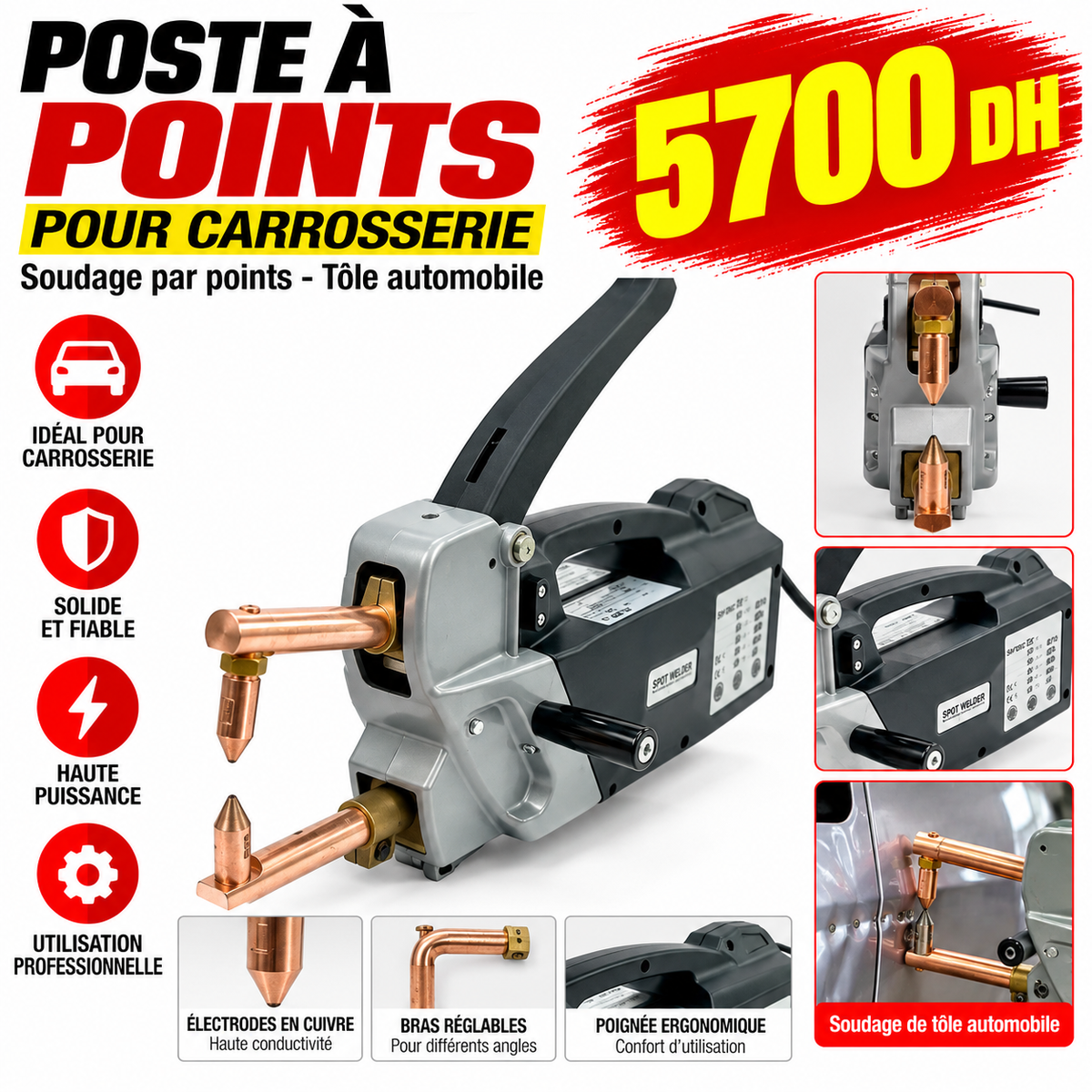 MINI SOUDEUSE PAR POINTS PULSÉE AUTOMATIQUE LP-1824