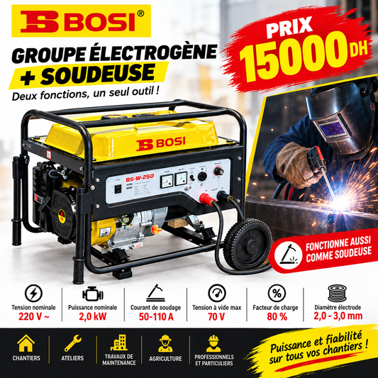 groupe électrogène saudage  BS663621