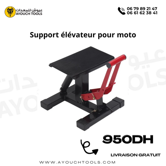 Support élévateur pour moto