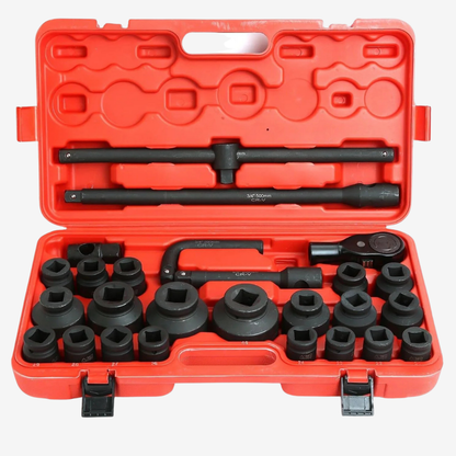 Coffret cliquet poids lourds 27Pcs