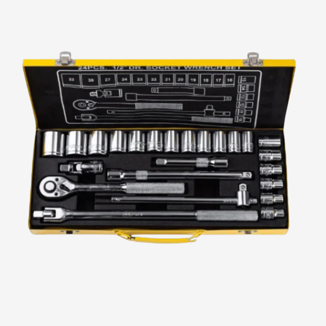 Coffret de clés à douille  24PCS DL2024T