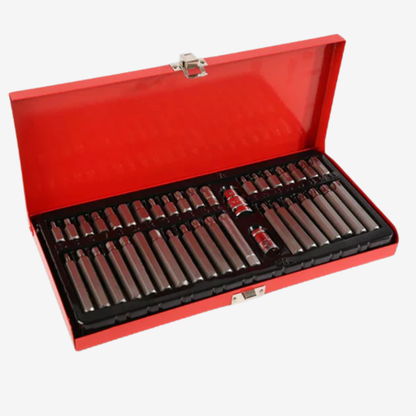 Coffret douilles et embouts 54 pcs