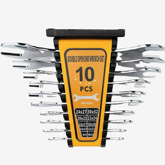 Jeu de clés mixtes double usage 10 pièces AD50133