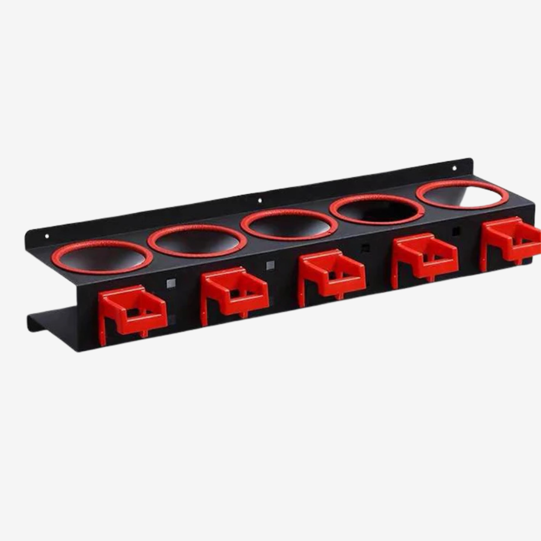 02 Support de rangement mural pour bouteilles de pulvérisation WJS030A