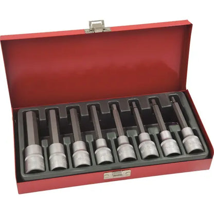 Ensemble de 8 Clés  Douilles avec Embout TORX Perforé