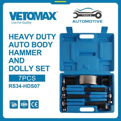 RS34-HDS07 – Kit Marteaux Carrosserie 7PCS