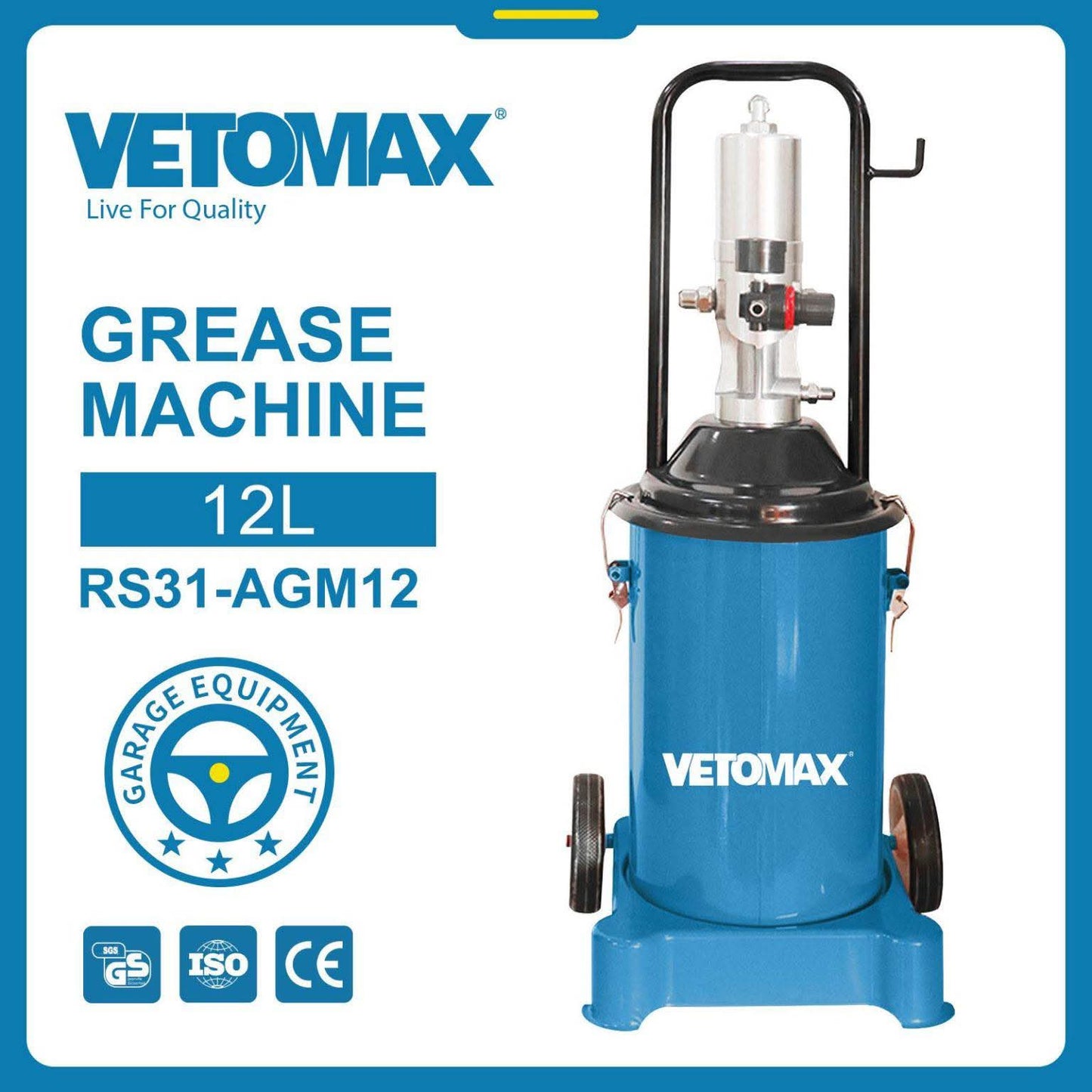 RS31-AGM12 – Machine à Graisse 12L