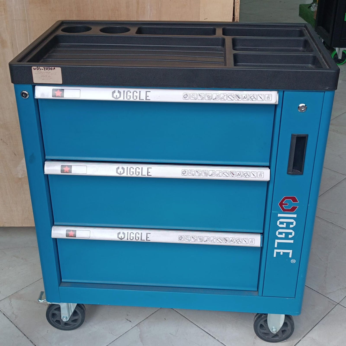 SERVANTE WIGGLE VIDE BLUE 3 TIROIR