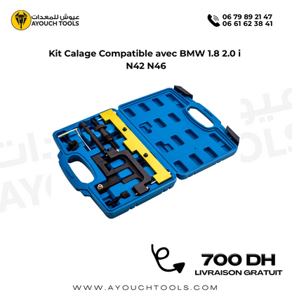 Kit Calage Distribution Compatible avec BMW 1.8 2.0 i N42 N46