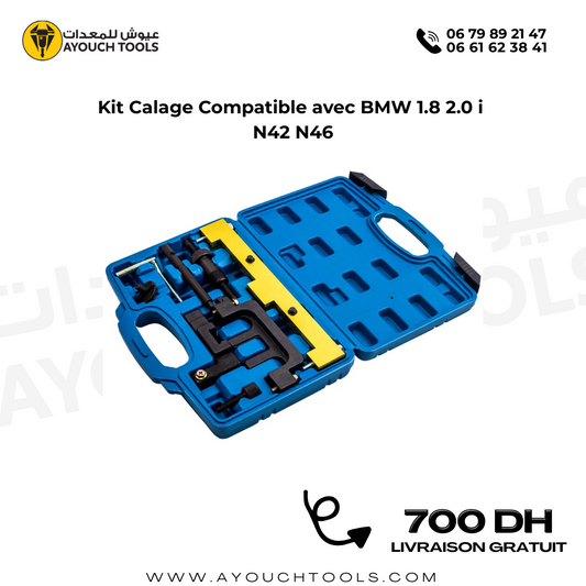 Kit Calage Distribution Compatible avec BMW 1.8 2.0 i N42 N46