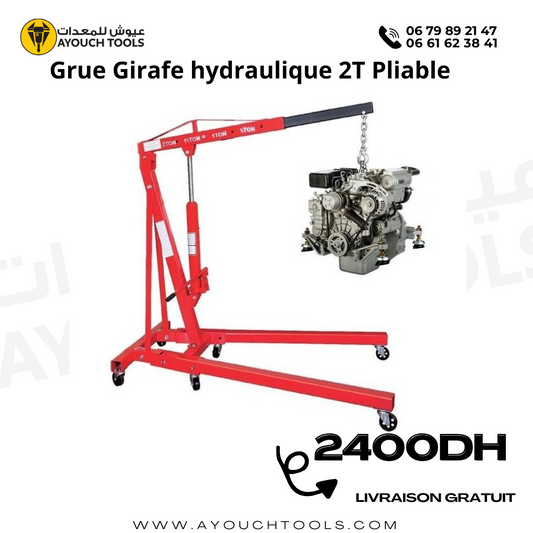 YZ-4053 - GRUE D'ATELIER 2 TONNES