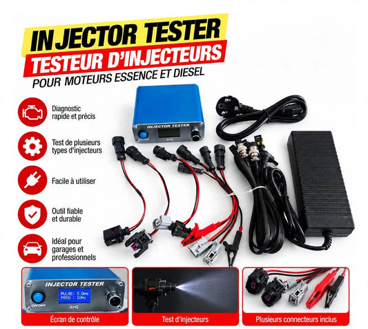 Testeur d’injecteurs professionnel – Essence &Diesel LP-1849-2