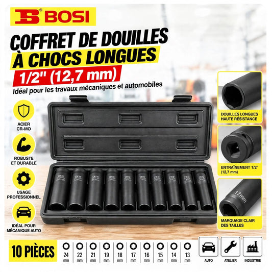 JEU DE DOUILLES A IMPACT 1/2 BS365610