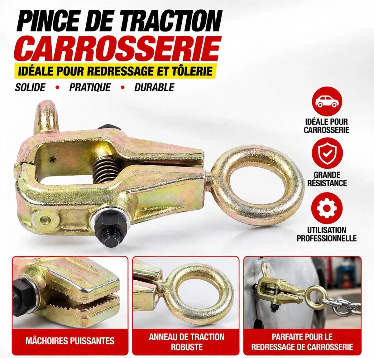 YZ-5021   PINCE DE TIRAGE CARROSSERIE 5T