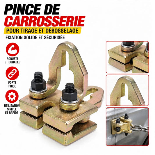 Pince de Traction Carrosserie 5 Tonnes – Angle Droit Bidirectionnelle YZ-3301