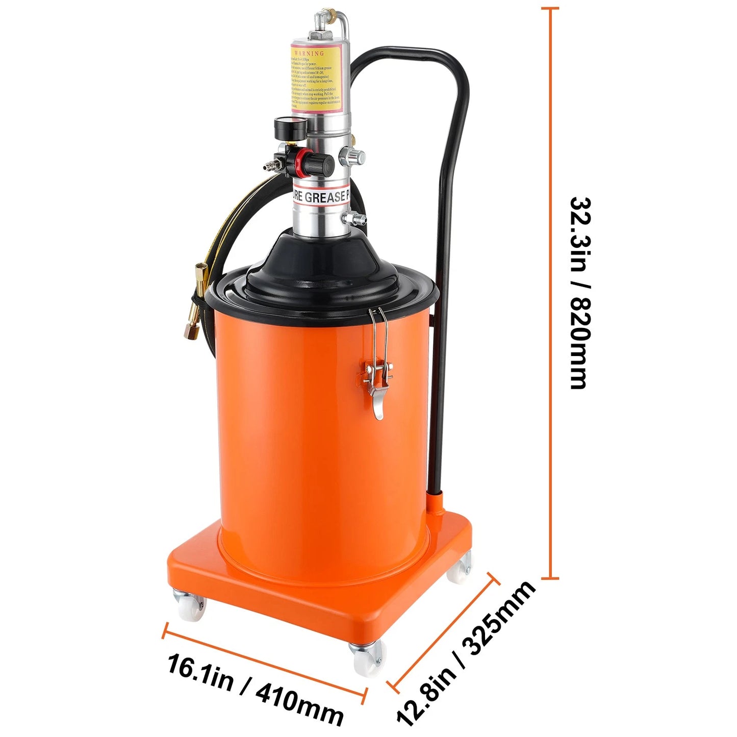 Pompe à Graisse Pneumatique 80 L – WIGGLE