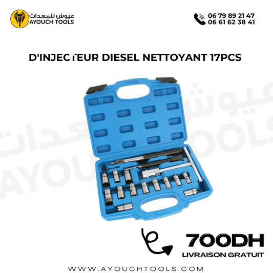 D'INJECTEUR DIESEL NETTOYANT 17PCS